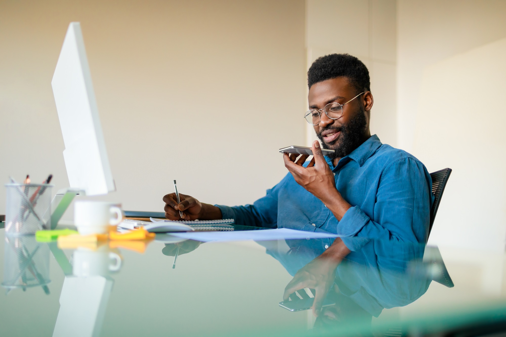 Transcription des messages vocaux WhatsApp en texte.