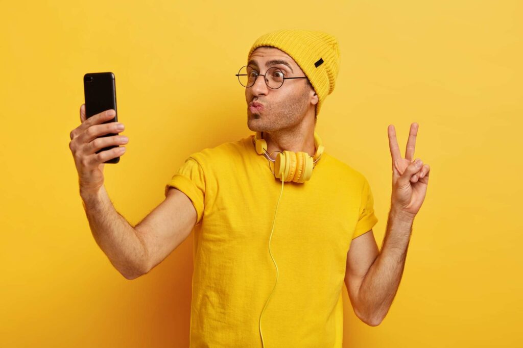 Personnage Jaune Snapchat