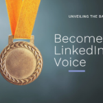 Badge doré LinkedIn