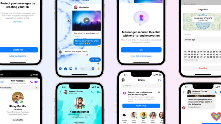 Messenger avec IA Meta