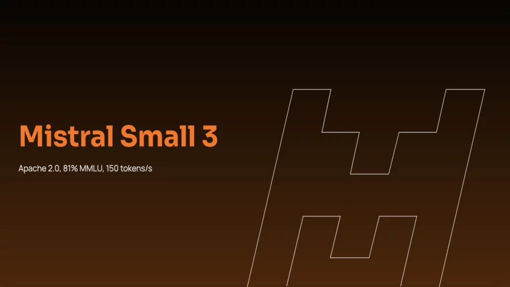 Mistral Small 3, le dernier modèle d’IA léger français