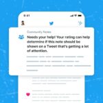 Interface des notes communautaires sur X avec le logo de la plateforme d'Elon Musk