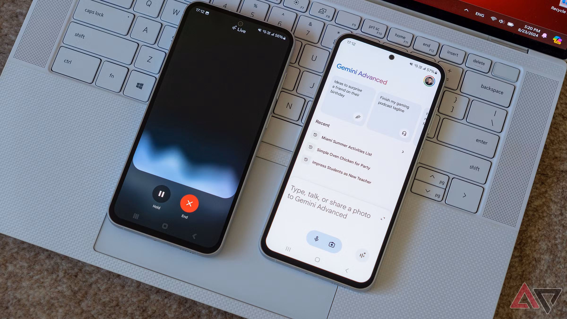 Interface de l'intelligence artificielle Google Gemini 2.5 Pro affichant des fonctionnalités avancées de traitement des données.