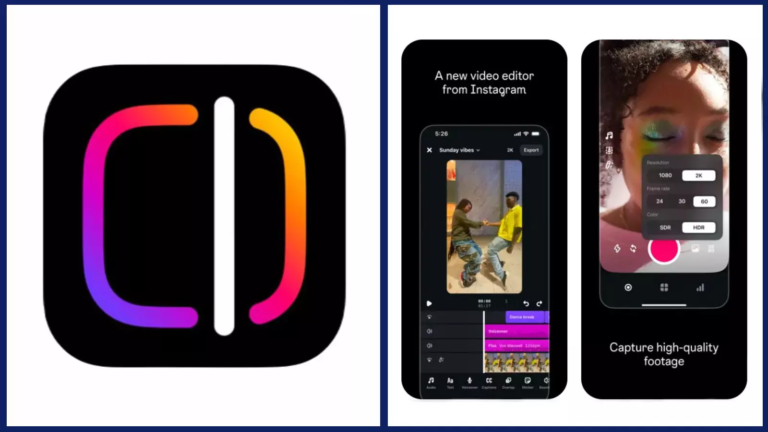 Premiers aperçus de l'application Edits d'Instagram pour la création de contenus innovants.