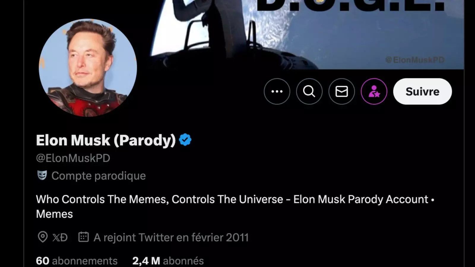 Nouvelles règles de transparence pour les comptes parodiques sur X