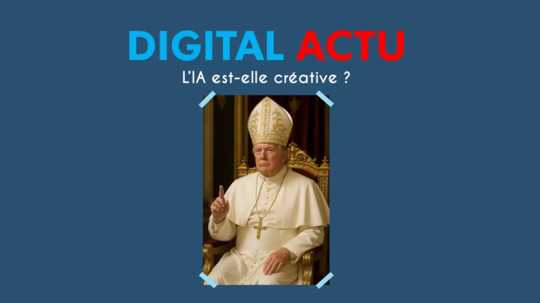 Donald Trump déguisé en pape par l'IA