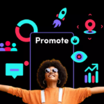 Visuel montrant l'intégration de messageries tierces dans la fonction Promote de TikTok pour les campagnes de génération de leads.